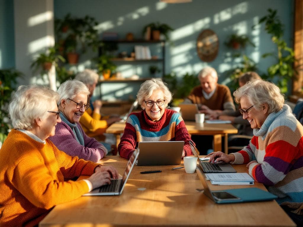 Silver Surfers Program: How Technology Education Boosts Senior Mental Health & Social Engagement